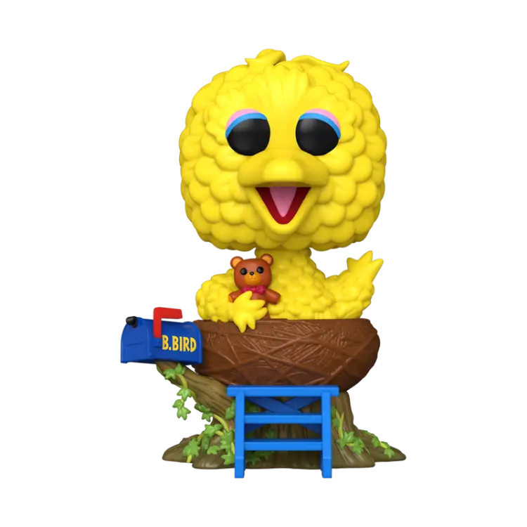 Funko - SESAME STREET - POP Deluxe N° 1612 - Big Bird in nest