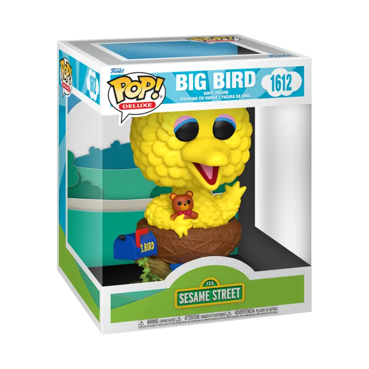 Funko - SESAME STREET - POP Deluxe N° 1612 - Big Bird in nest