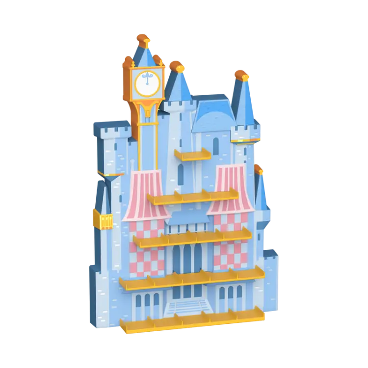 Funko - BITTY POP Display - Cinderella's Castle