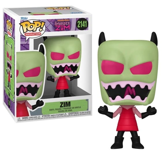 Funko - INVADER ZIM - POP Animation N° 2141 - Zim