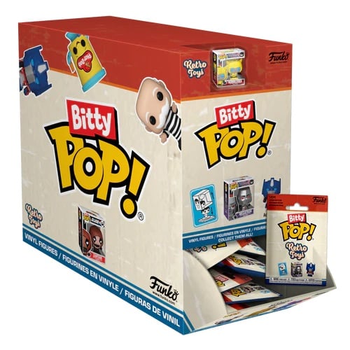 Funko - RETRO TOYS - Mystery Bitty Pop (Box 32 pièces)
