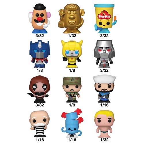 Funko - RETRO TOYS - Mystery Bitty Pop (Box 32 pièces)