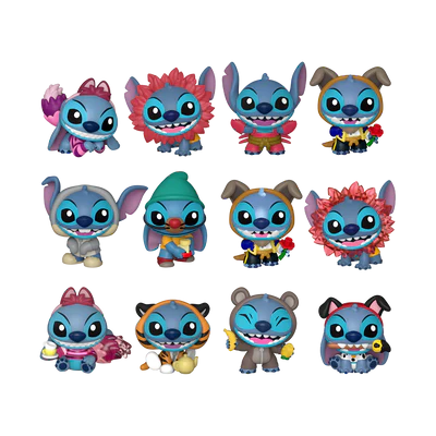 Funko - DISNEY - Stitch in Costume - Mystery Minis (BOX 12 Figurines)