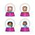 Funko - DISNEY PRINCESS - Mini Snow Globes - (BOX 12)