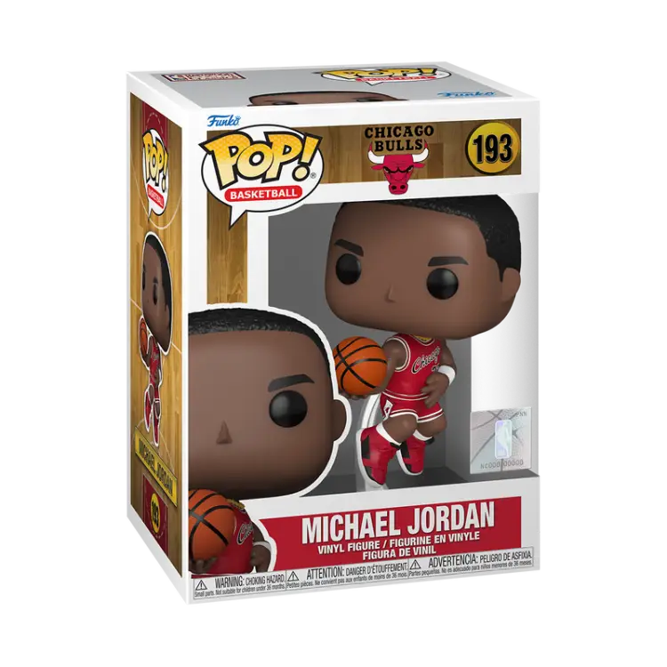 Funko - BULLS - POP NBA N° 193 - RS Michael Jordan