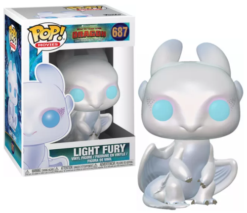 Funko - DRAGONS 3 - POP N° 687 - Light Fury