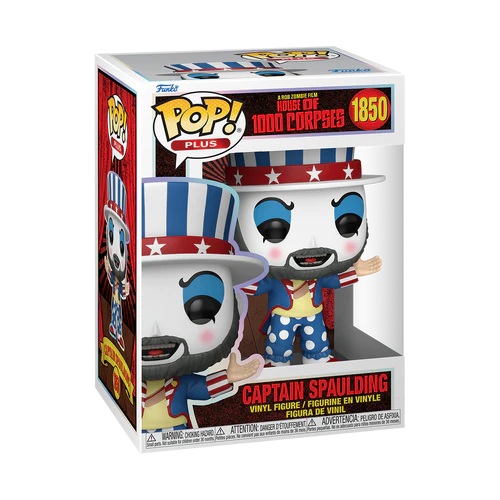 Funko - HOUSE OF A THOUSAND CORPSES - POP Plus N° 1850 - Capt. Spaulding