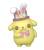 Funko - HELLO KITTY SPRING - Pocket Pop Egg - Pompompurin