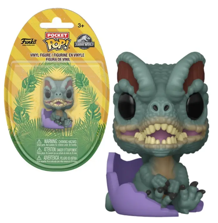Funko - JURASSIC PARK SPRG - Pocket Pop Egg - Dilophosaurus