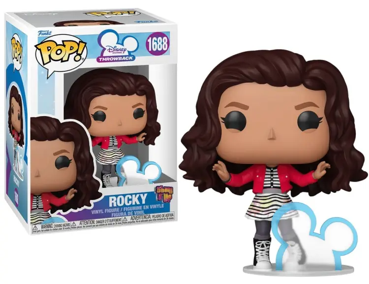 Funko - SHAKE IT UP - POP Disney N° 1688 - Rocky with Disney Icon