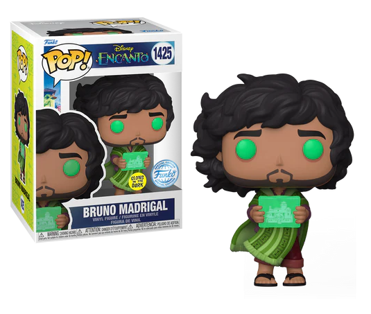 Funko - ENCANTO - POP Disney N° 1425 - Bruno with prophecy (GW)