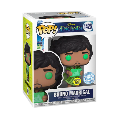 Funko - ENCANTO - POP Disney N° 1425 - Bruno with prophecy (GW)