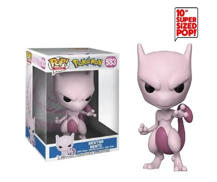 Funko - POKEMON - POP JUMBO 10" N° 583 - Mewtwo