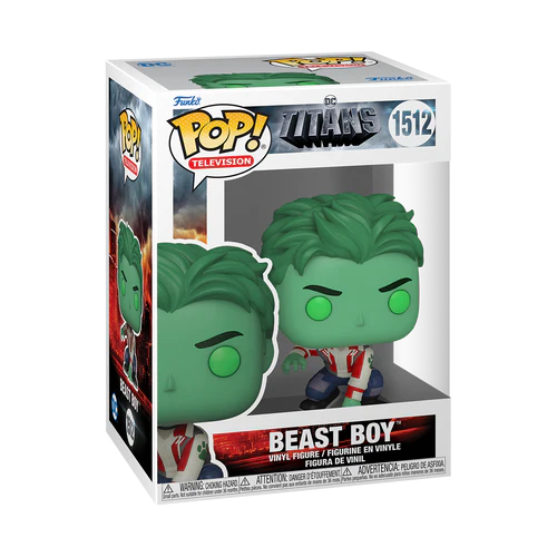 Funko - TITANS - POP TV N° 1512 - Beast Boy