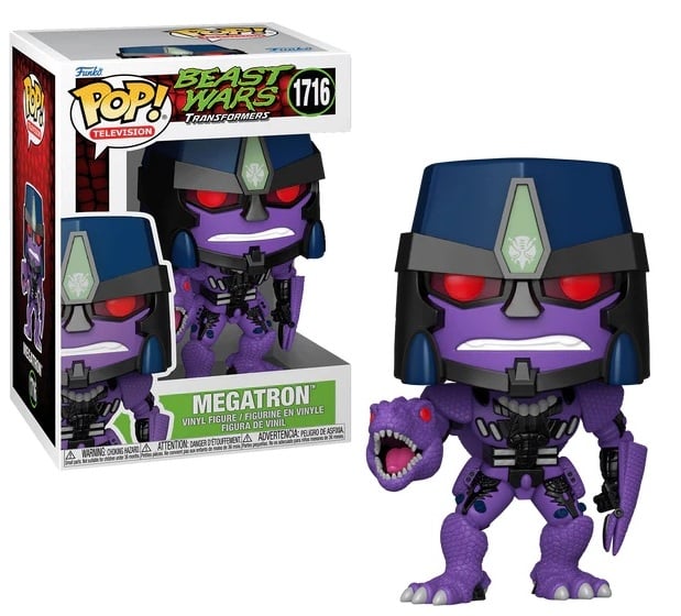 Funko - TRANSFORMERS BEAST WARS - POP TV N° 1716 - Megatron