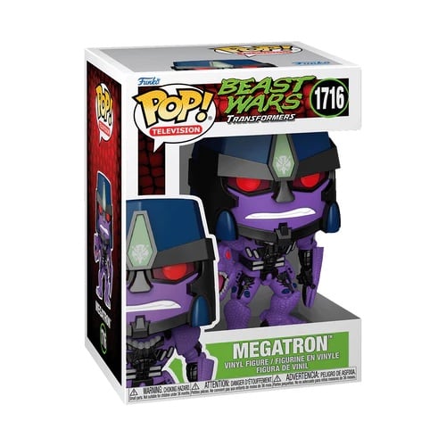Funko - TRANSFORMERS BEAST WARS - POP TV N° 1716 - Megatron
