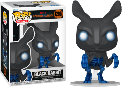Funko - PINOCCHIO NETFLIX - POP Movies N° 1296 - Black Rabbit