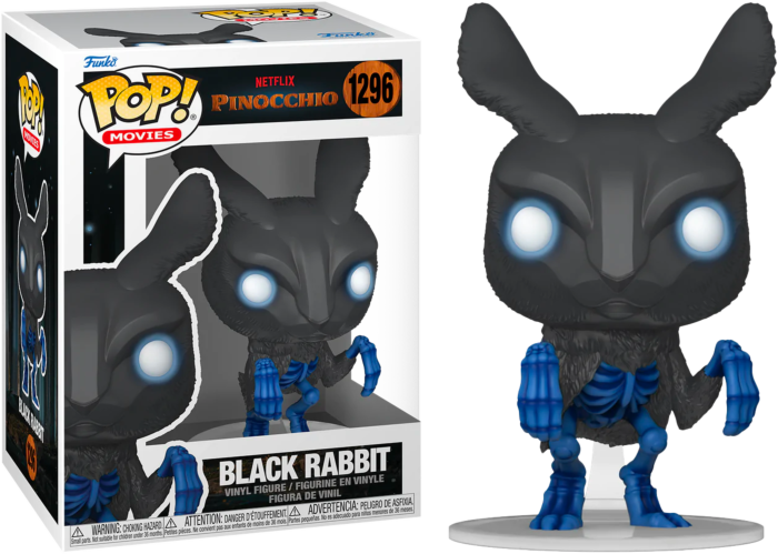 Funko - PINOCCHIO NETFLIX - POP Movies N° 1296 - Black Rabbit