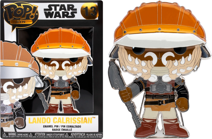 Funko - STAR WARS - Pop Large Enamel Pin N° 13 - Lando Calrissian