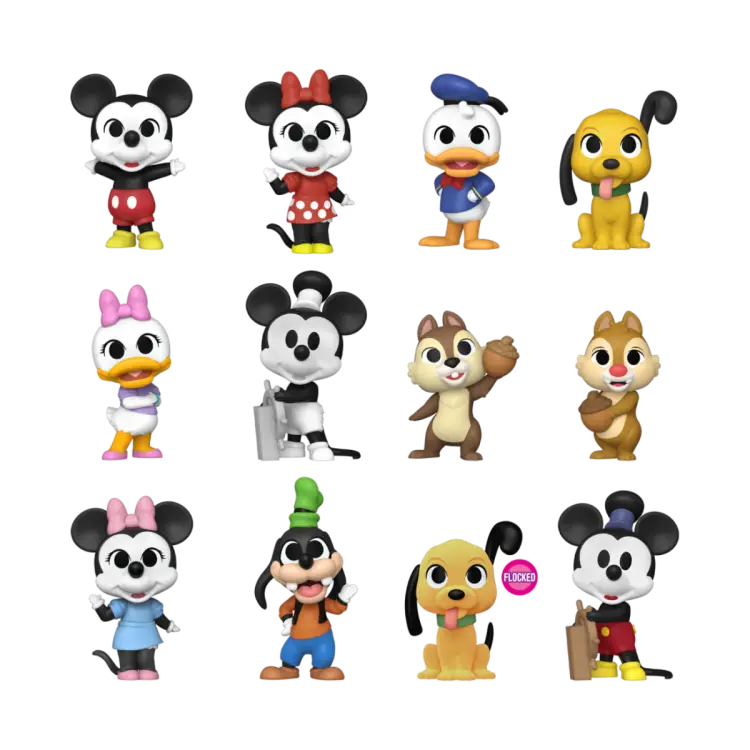 Funko - DISNEY CLASSICS - Mystery Minis (BOX 12 Figurines)