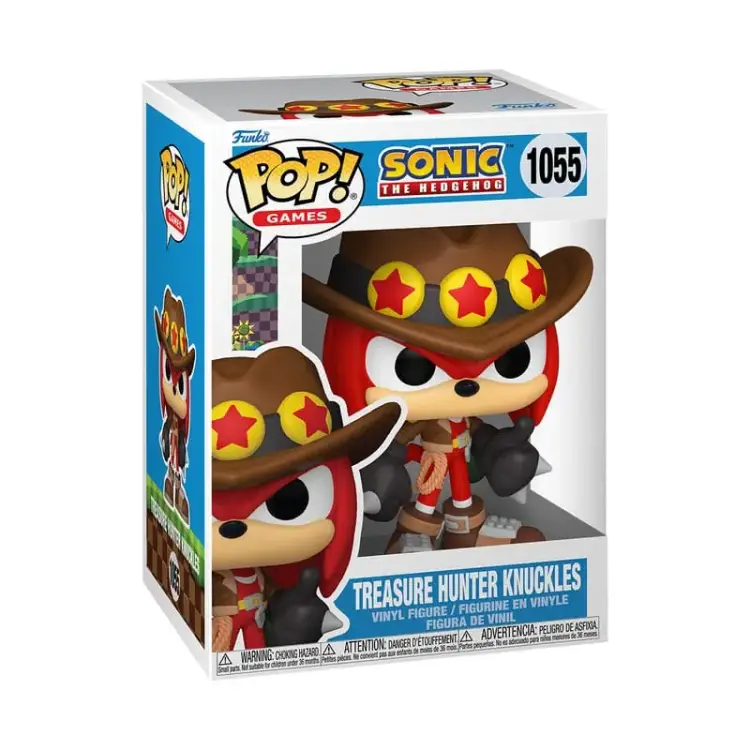 Funko POP! Sonic the Hedgehog - Treasure Hunter Knuckles #1055