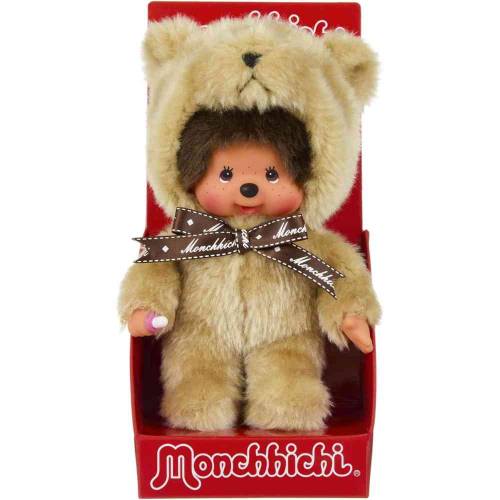 Bandai Red - MONCHHICHI - NouNours - Plush 20cm