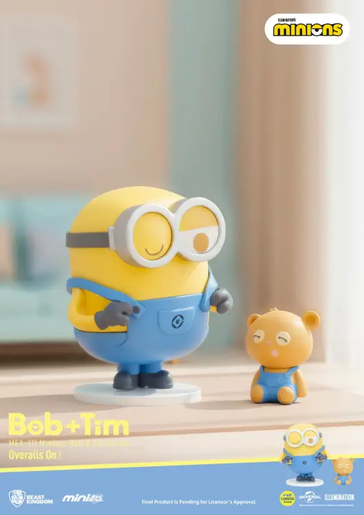 Beast Kingdom - MINIONS - Bob & Tim Series - Blind Box Set 6 Figure 6.3cm