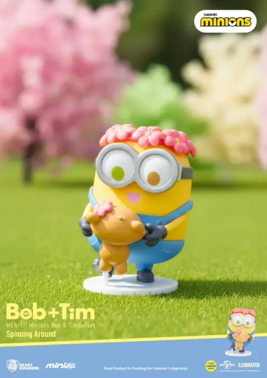Beast Kingdom - MINIONS - Bob & Tim Series - Blind Box Set 6 Figure 6.3cm