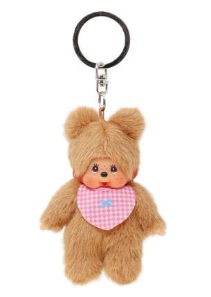 Bandai Red - MONCHHICHI - Bearchhichi Keychain
