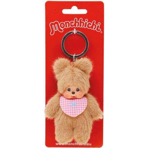 Bandai Red - MONCHHICHI - Bearchhichi Keychain