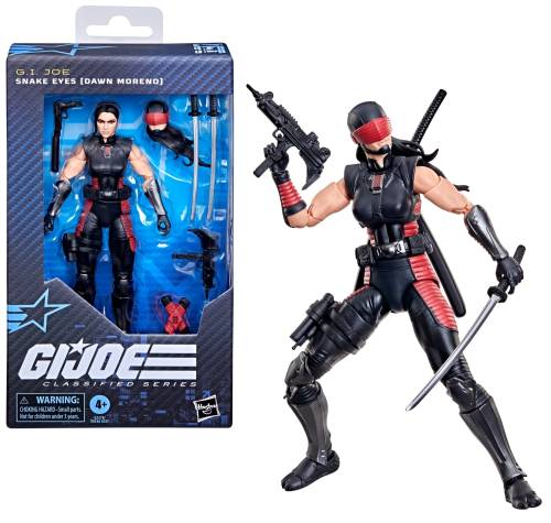 Hasbro - G.I. JOE - Snake Eyes (Dawn Moreno) - Fig. Classified Series #197 15cm