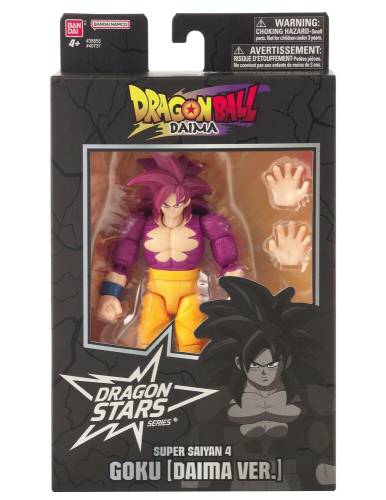 Bandai Red - DRAGON BALL - SS4 Goku (Daima Ver.) - Figure Dragon Stars 17cm