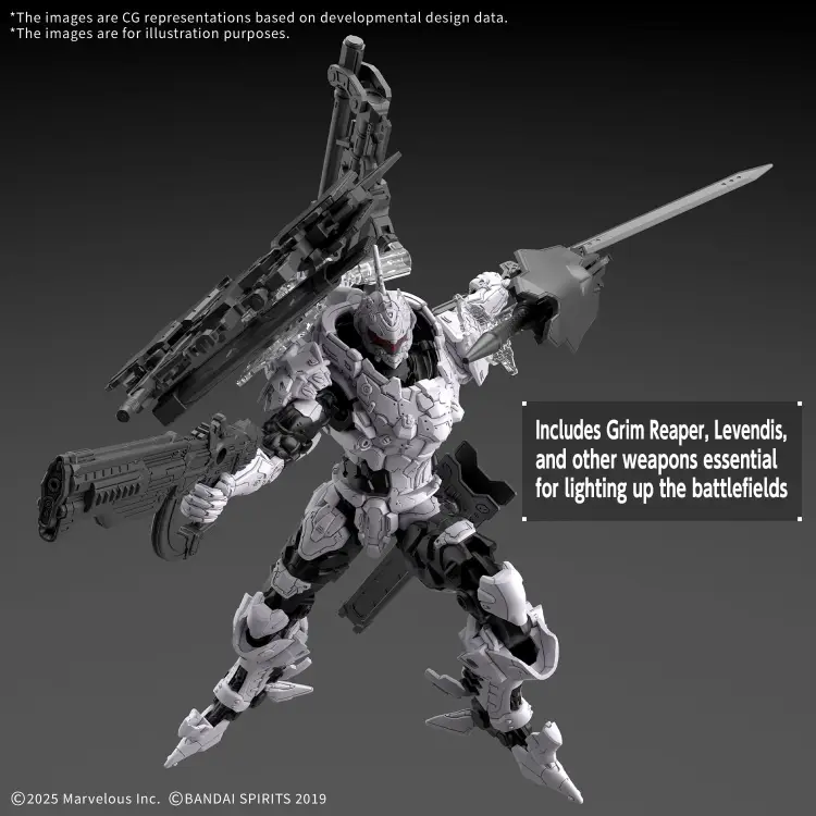 Bandai Model Kit - DAEMON X MACHINA - 30MM TS Bahamut - Model Kit