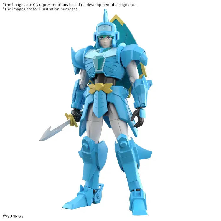 Bandai Model Kit - SAMURAI TROOPER -30MF Yoroi-Shinden Samurai Troopers Water - Model Kit