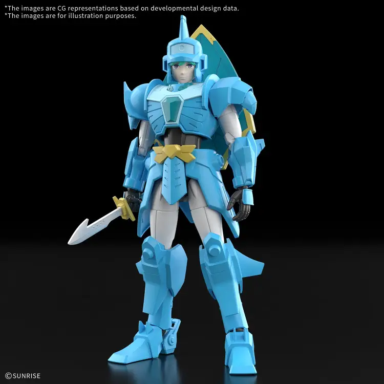 Bandai Model Kit - SAMURAI TROOPER -30MF Yoroi-Shinden Samurai Troopers Water - Model Kit