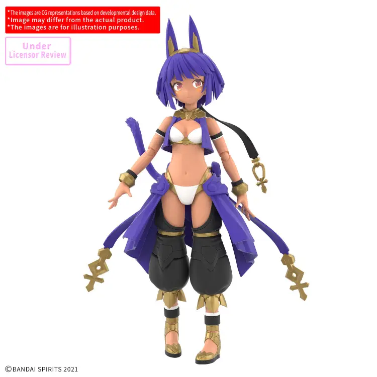 Bandai Model Kit - 30MS - SIS-E00 Myasti (Color C) - Model Kit