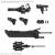 Bandai Model Kit - DAEMON X MACHINA - 30MM Parts Set TS Weapon Set 1 - Model Kit
