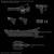 Bandai Model Kit - DAEMON X MACHINA - 30MM Parts Set TS Weapon Set 1 - Model Kit