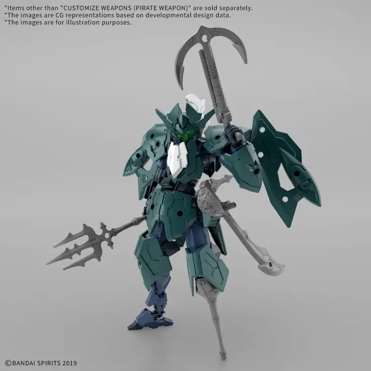 Bandai Model Kit - 30MM - Customize Weapons (Pirate Weapon) - Model Kit