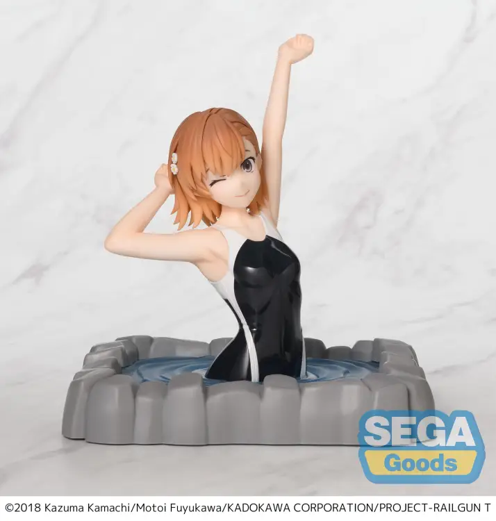 Sega Goods - A CERTAIN SCIENTIFIC - Mikoto Misaka - Figure Thermae Utopia 14cm