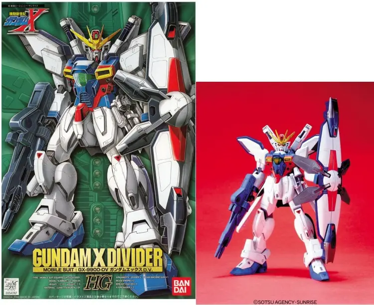 Bandai Model Kit - GUNDAM - 1/100 Gundam X D.V - Model Kit