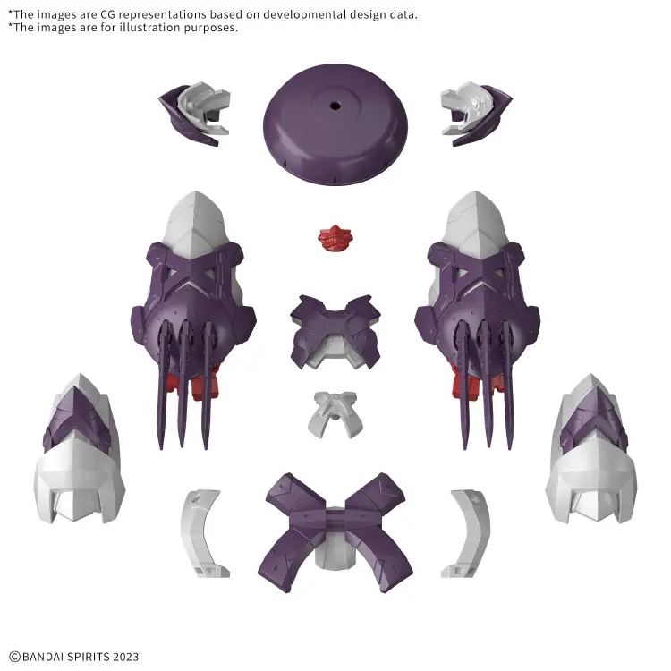 Bandai Model Kit - 30MF - Class Up Armor Meteoric Ironmonk - Model Kit