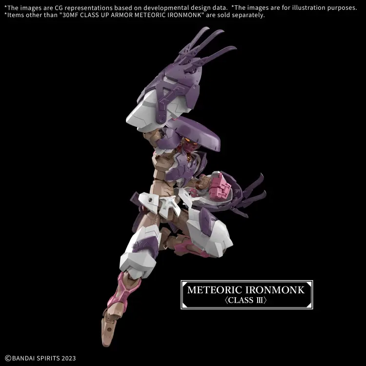 Bandai Model Kit - 30MF - Class Up Armor Meteoric Ironmonk - Model Kit