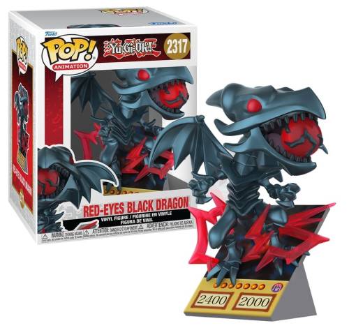Funko - YU-GI-OH! - POP Premium N° 2317 - Red eyes black dragon (Card)