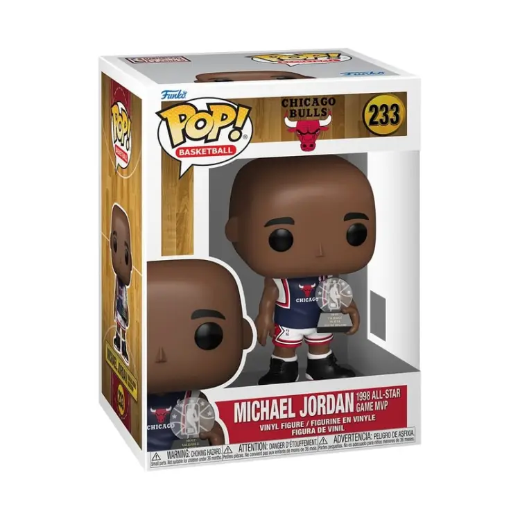 Funko - BULLS - POP NBA N° 233 - Michael Jordan (1998 All-Star Game MVP)