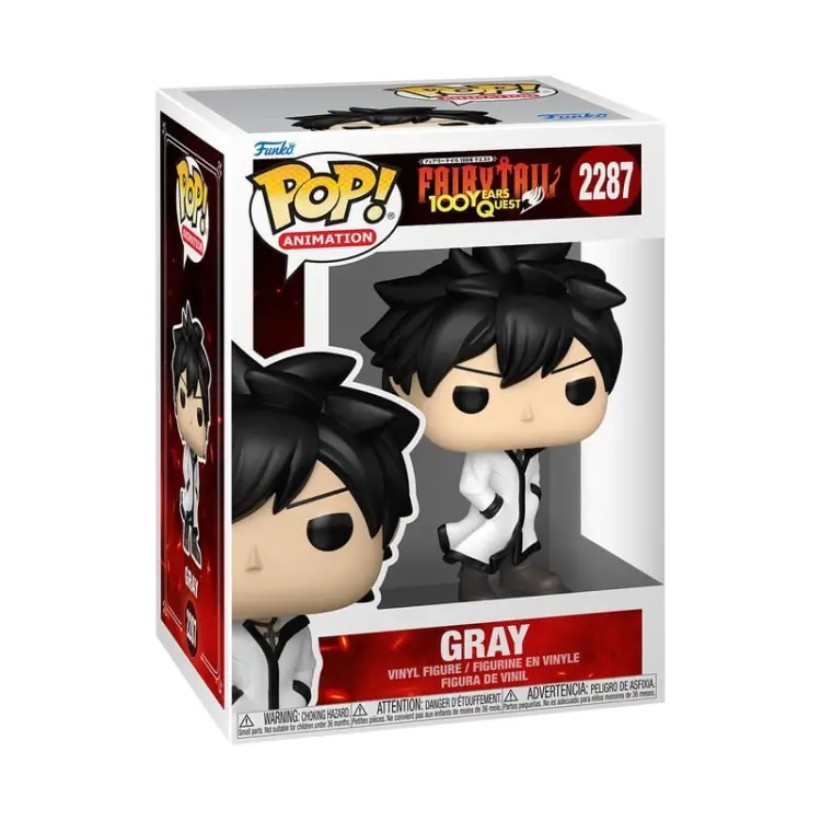 Funko - FAIRY TAIL 100 YEAR QUEST - POP Animation N° 2287 - Gray with Chase