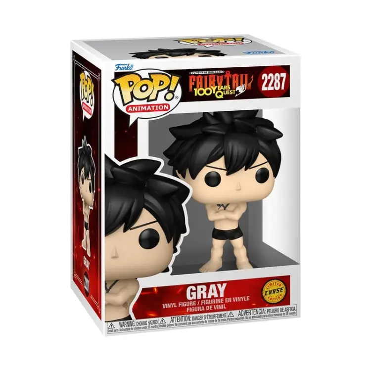 Funko - FAIRY TAIL 100 YEAR QUEST - POP Animation N° 2287 - Gray with Chase