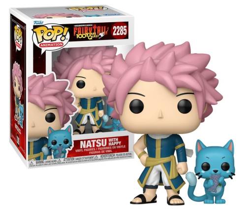 Funko - FAIRY TAIL 100 YEAR QUEST - POP & Buddy N° 2285 - Natsu & Happy