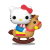 Funko - HELLO KITTY - POP Premium N°134 - Hello Kitty on Rocking Horse