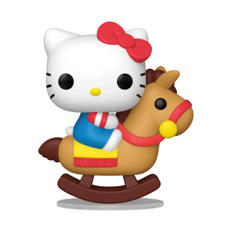 Funko - HELLO KITTY - POP Premium N°134 - Hello Kitty on Rocking Horse